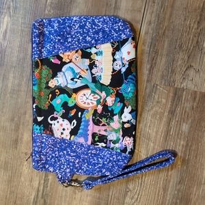 Alice in wonderland wristlet